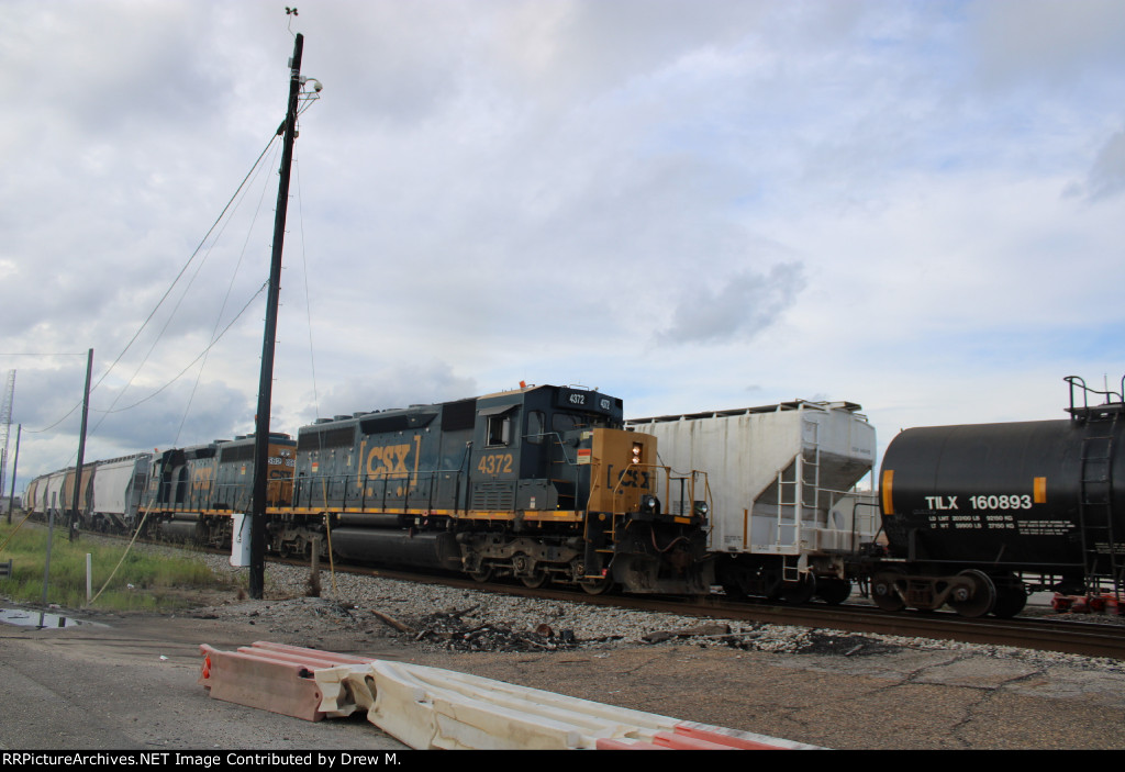 CSX Yard Job and CSX Q601